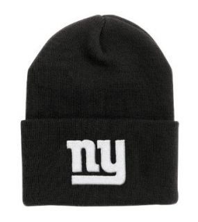 NFL End Zone Cuffed Knit Hat   K010Z, New York Giants, One
