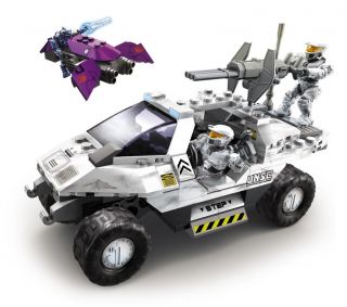 Mega Bloks Halo UNSC Rocket Warthog Toy Set