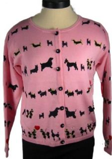 Berek Classic Canine Parade Sweater~Size Large Clothing