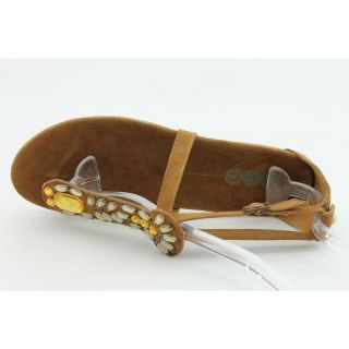 Yin Womens India Brown Sandals