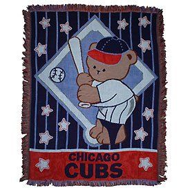 Chicago Cubs Baby Blanket