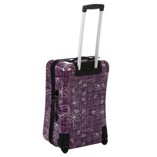 Benzi Printed 2 piece Hardside Spinner Checked/Carry On Luggage Set