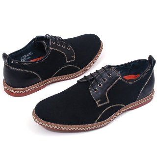 Mens Faux Suede Casual or Dress Lace Up Shoes Leather