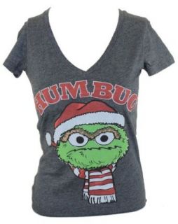 Sesame Street Womens T Shirt   Humbug Oscar the Grouch
