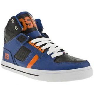 83 Vlc Blue Orange Black New Hi Top Mens Skate Trainers Shoes Boots