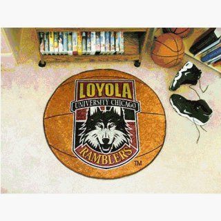 Loyola Illinois Ramblers NCAA Basketball Round Floor Mat