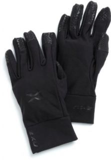 2XU Unisex Running Gloves,Black/Black,L/XL Clothing