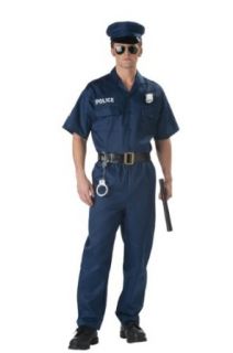 Police Officer Adult Costume Adult: Clothing