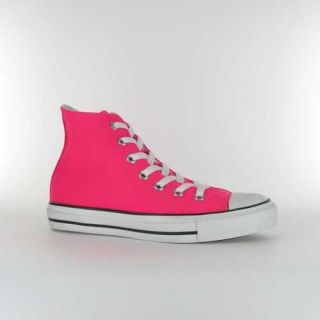 Converse Baskets Hautes 015850 51 Rose Textile Gomme   Modele all star