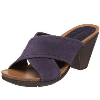 Easy Spirit Womens Hilma Sandal,Purple Suede,5 M US Shoes