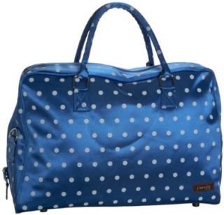  Jimeale New York Weekend Tote,Blue Polka Dots,one size Shoes
