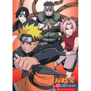 Naruto shippuden  team kakashi Naruto, sakura, sasuke et yamato 84