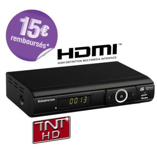 SAGEM DT83HD Récepteur numérique HD   Achat / Vente RECEPTEUR TV TNT