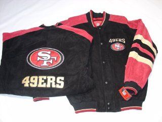 San Francisco 49ers NFL G III Leather Suede Jacket, X