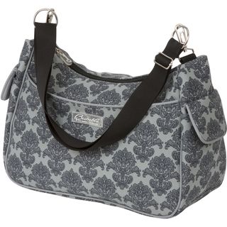 The Bumble Collection Taylor Transitional Tote Diaper Bag in Grey