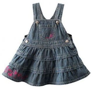 OshKosh BGosh Infant Girls Denim Jumper Clothing