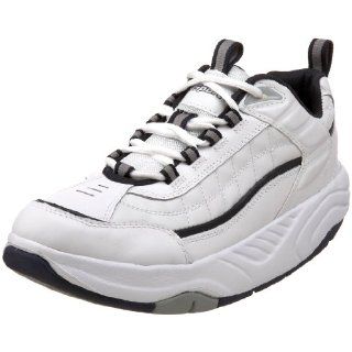 TheraShoe Mens Vega Walking Shoe,White/Navy,7 M US: Shoes