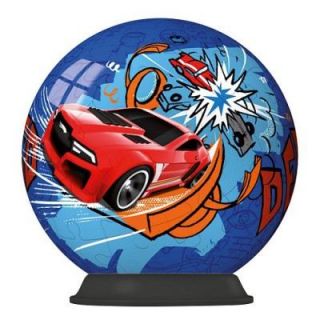Puzzle ball 54 pièces   Hot Wheels : Accrochage   Achat / Vente
