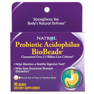 Natrol 90 count Probiotic Acidophilus BioBeads