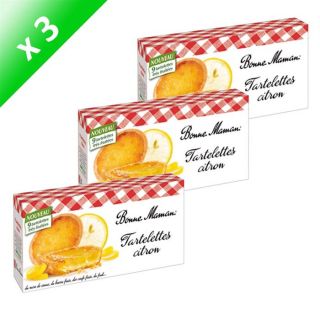 BONNE MAMAN Tartelettes Citron 125g x3   Achat / Vente BISCUITS SECS