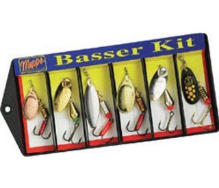 Vintage Mepps Basser Killer Kit Fishing Lure Set Sports