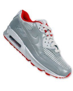 Nike Trainers Shoes Mens Air Max 90 Silver Shoes