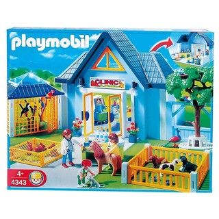 Playmobil Animal Clinic Play Set