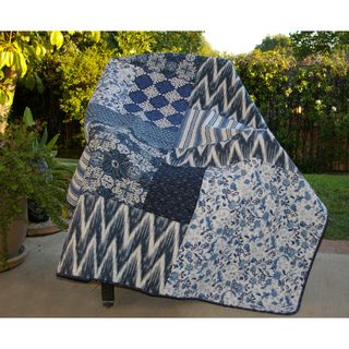 Santorini Quilted Throw