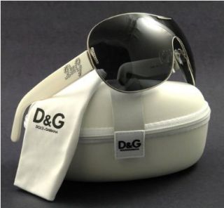 SUNGLASSES D&G 6022B 6022 B WHITE 062/87 by DOLCE & GABBANA Shoes