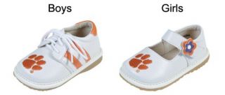 Clemson Boys & Girls Squeaky Shoes