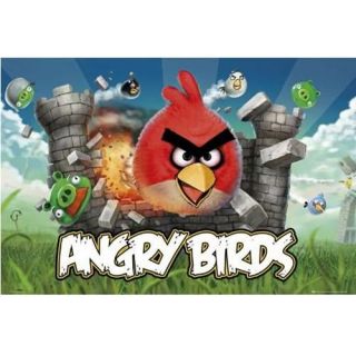 Poster Angry Birds   Poster 61 x  91,5 cm.… Voir la présentation