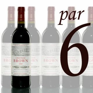 Château Brown 1997 (caisse de 6 bouteilles)   Achat / Vente VIN ROUGE