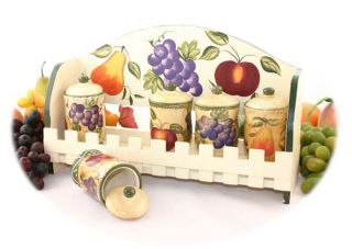 Tuscan Collection Handpainted 5 piece Spice Rack Today $39.95 5.0 (3