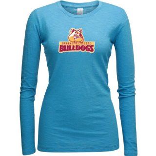 Brooklyn College Bulldogs Turquoise Womens Logo Vintage