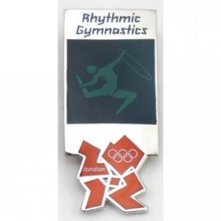 2012 Olympics Rhythmic Gymnastics Pictogram Pin: Clothing