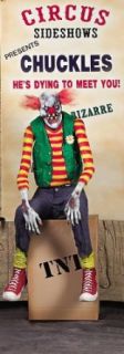 Chuckles the Clown Animated Halloween Prop Clothing