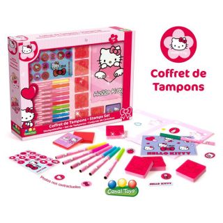Canal Toys   Hello Kitty   Ce coffret contient : 1 carnet à dessin