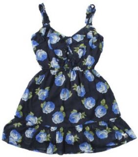 Abercrombie & Fitch Womens Janna Chiffon Floral Dress