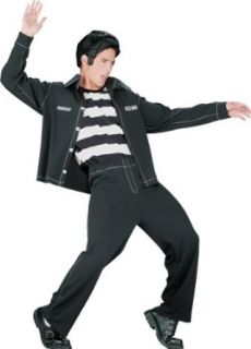 Adult Elvis Presley Jailhouse Rock Costume, Mens Standard