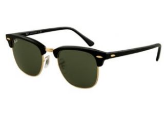Ray Ban RB3016 Clubmaster Sunglasses   W0365 Ebony/Arista