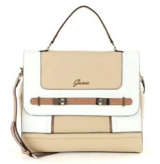 GUESS Chandelle Handbag White Multicolor Clothing