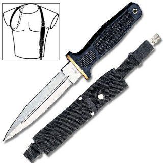 Quick Draw Boot Knife with Shoulder Harness Sports