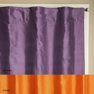 Indias Heritage 108 inch Silk Dupioni Curtain Panel (India