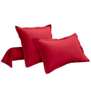 Taie oreiller Supercoton Rouge 63 x 63 cm. Labus de couleur rendra