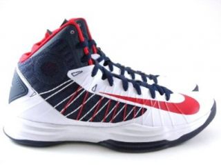 2012 USA White/Blue/Red Basketball Light Men Shoes 598357 101: Shoes