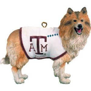 Texas A&M Aggies NCAA Reveille Mascot Ornament Sports
