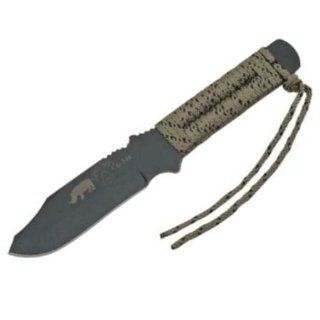 Tops Knives 102 Black Rhino Fixed Blade Knife with