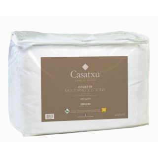 CASATXU Couette multi protection 240 x 260 cm   Coloris  Blanc   Type