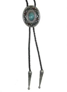 Native American Indian Art Bolo Tie   102 Clothing