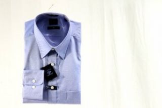 Joseph Abboud Mens Cotton Blue Collared Button Down Shirt